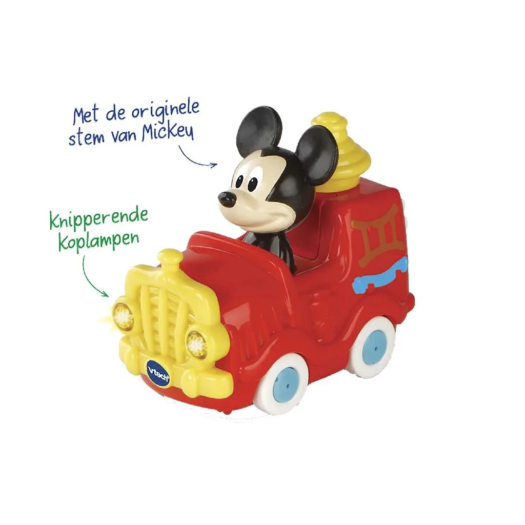 Vtech Speelgoed Auto Toet Toet Disney Mickey Brandweerwagen - Image 4