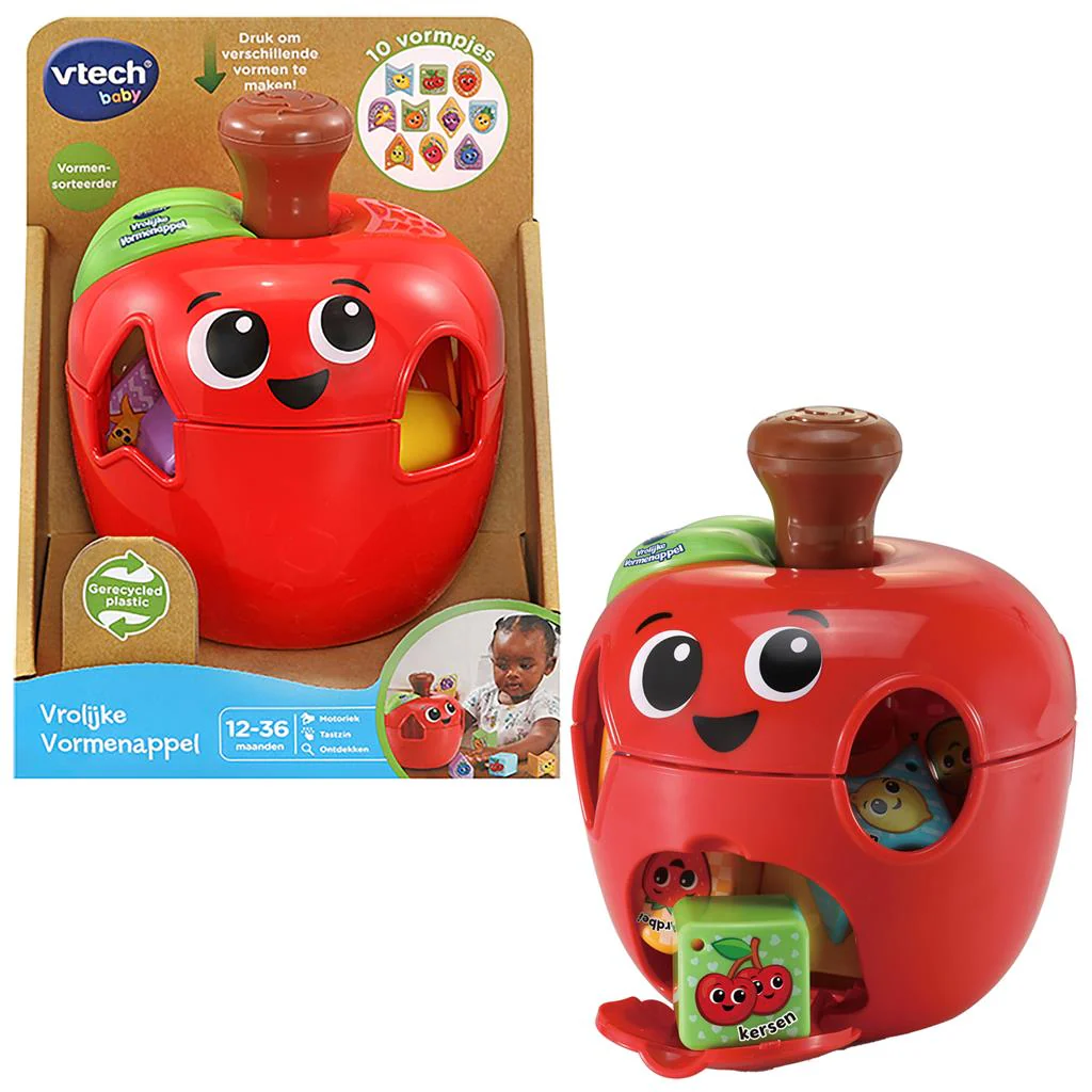 Vtech Vormenstoof Vrolijke Vormenappel - Image 2