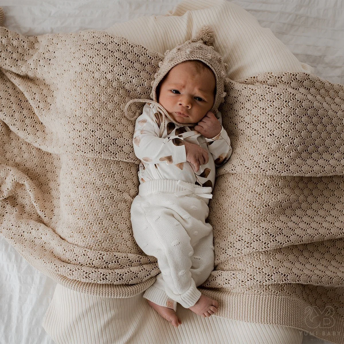 Yumi Baby Overslag Shirt Baby Golden Hour - Image 3