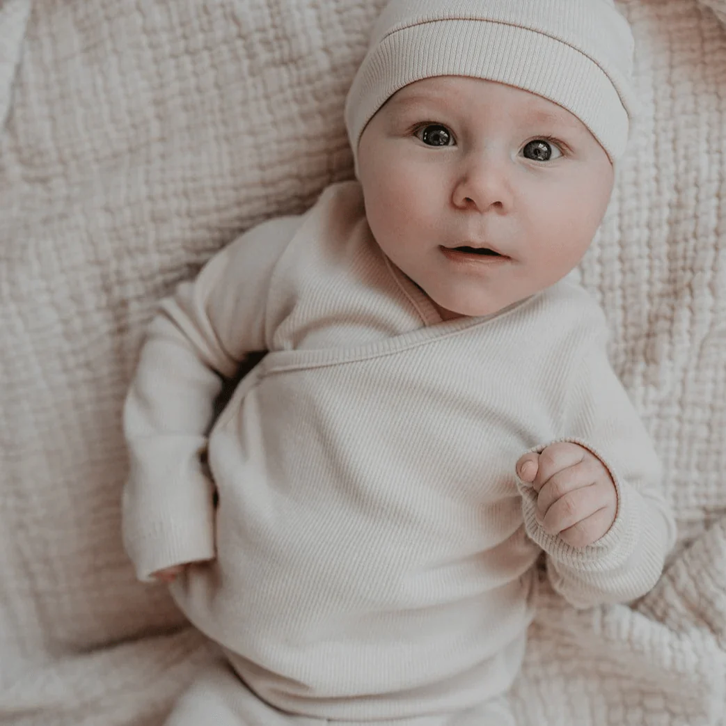 Yumi Baby Overslag Shirt Baby Perfectly Pale