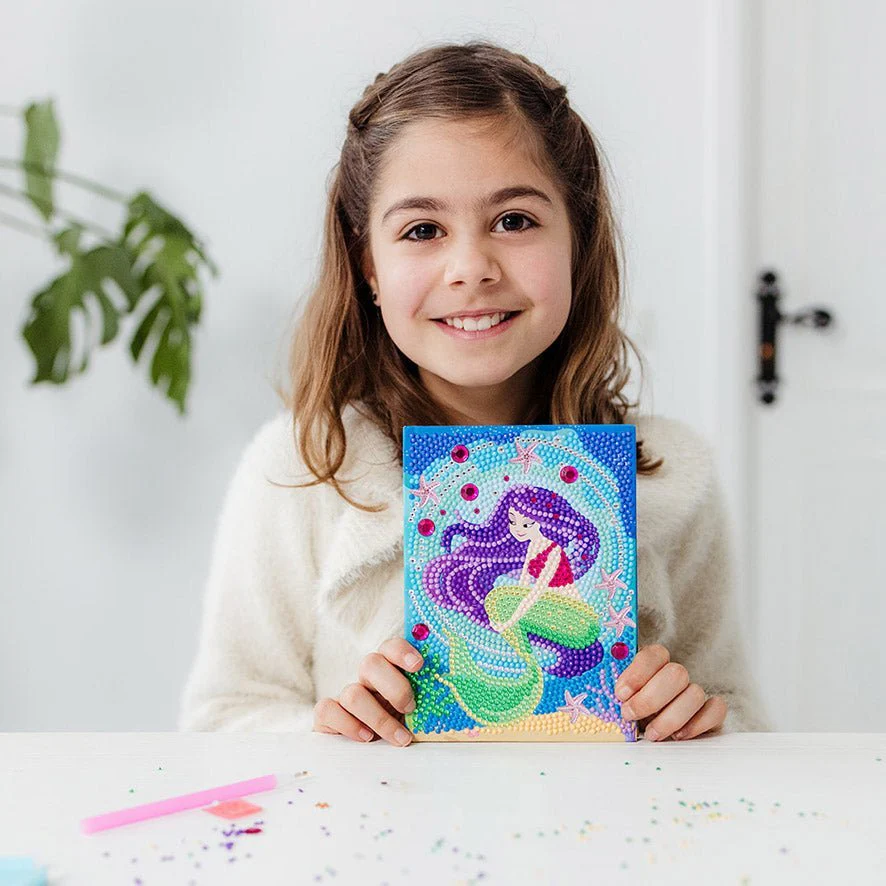 Zeemeermin Knutselset Diamond Painting Notitieboek - Image 7