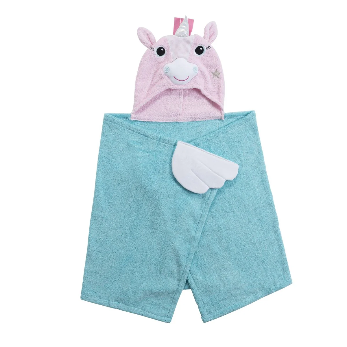 Zoocchini Badcape Baby Allie The Alicorn Katoen