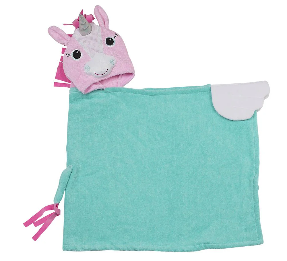 Zoocchini Badcape Baby Allie The Alicorn Katoen - Image 3