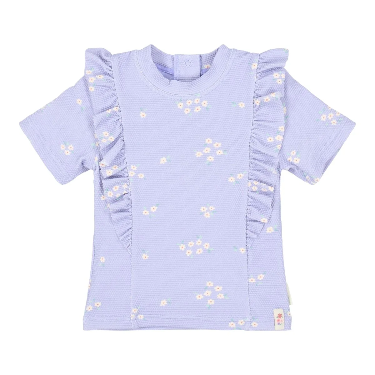 Zwem shirt korte mouwen en broekje Dreamy Lavender