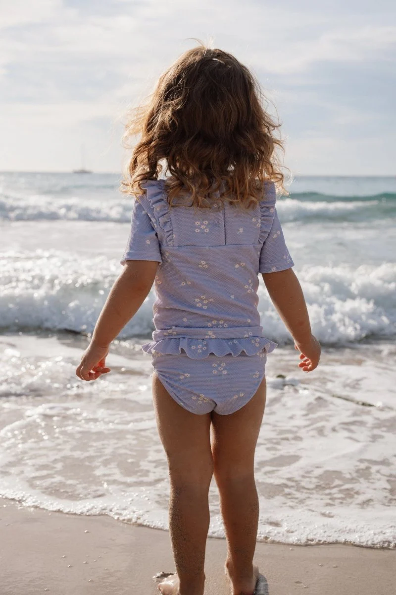 Zwem shirt korte mouwen en broekje Dreamy Lavender - Image 15