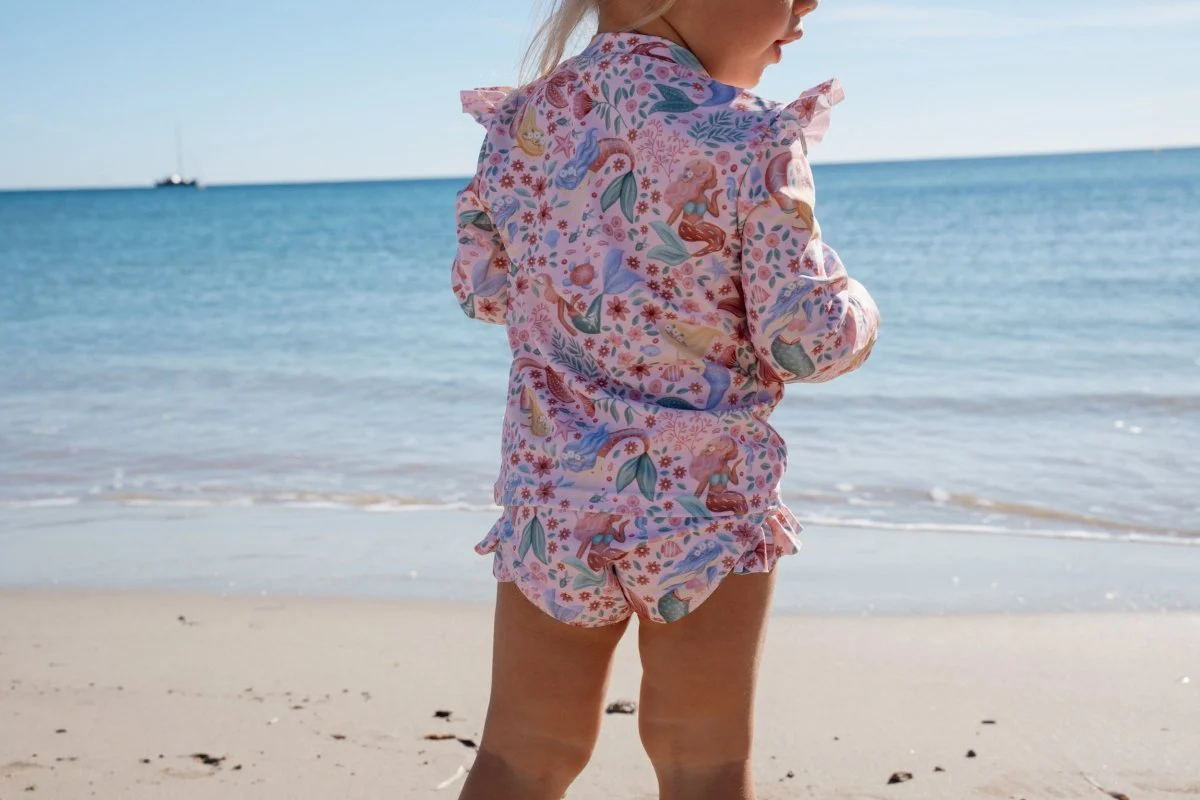 Zwem shirt lange mouwen en broekje Dreamy Mermaid - Image 17