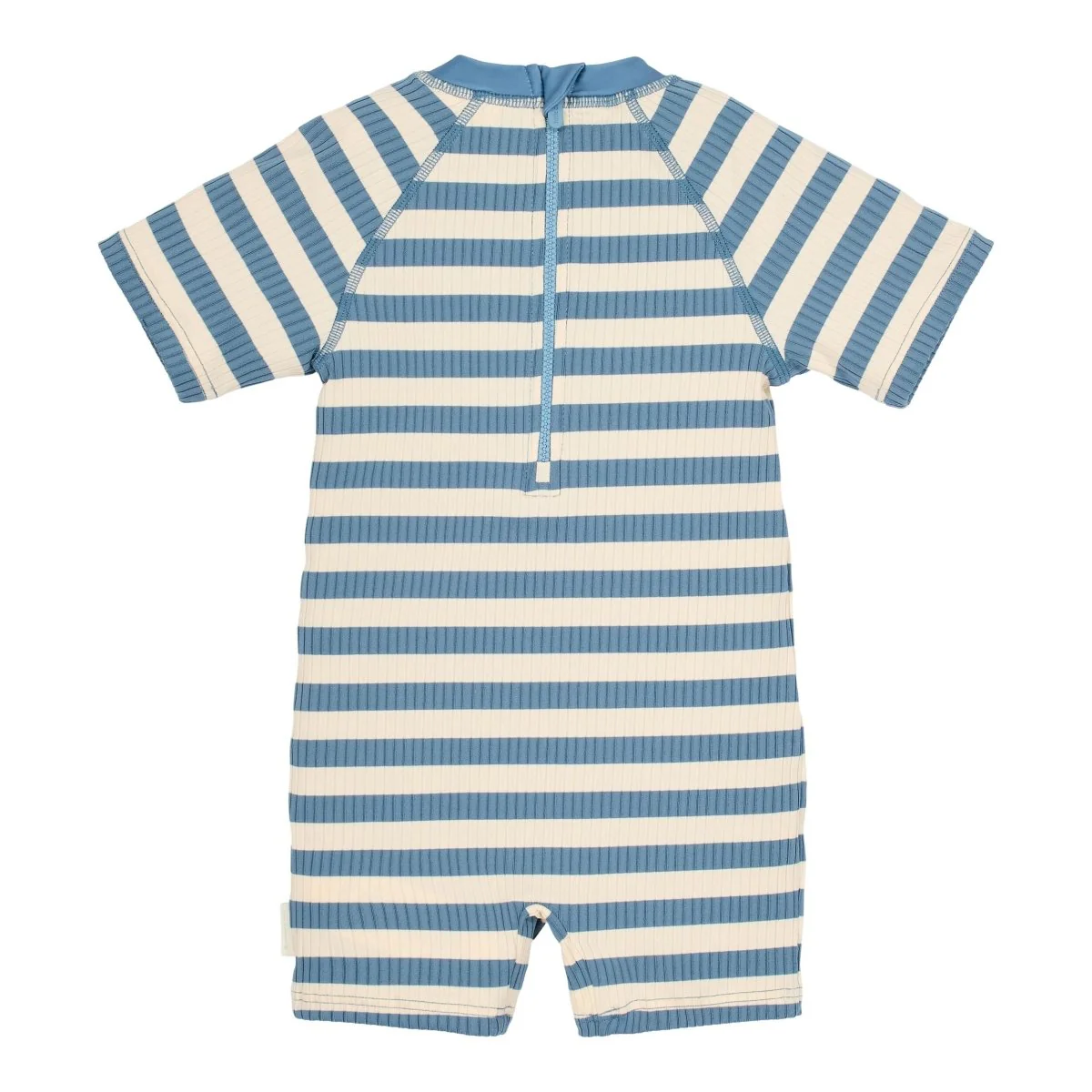 Zwempak korte mouwen Ocean Blue Stripes - Image 2
